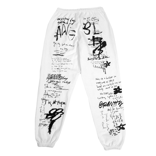 BB/ANG3L White Sweatpants