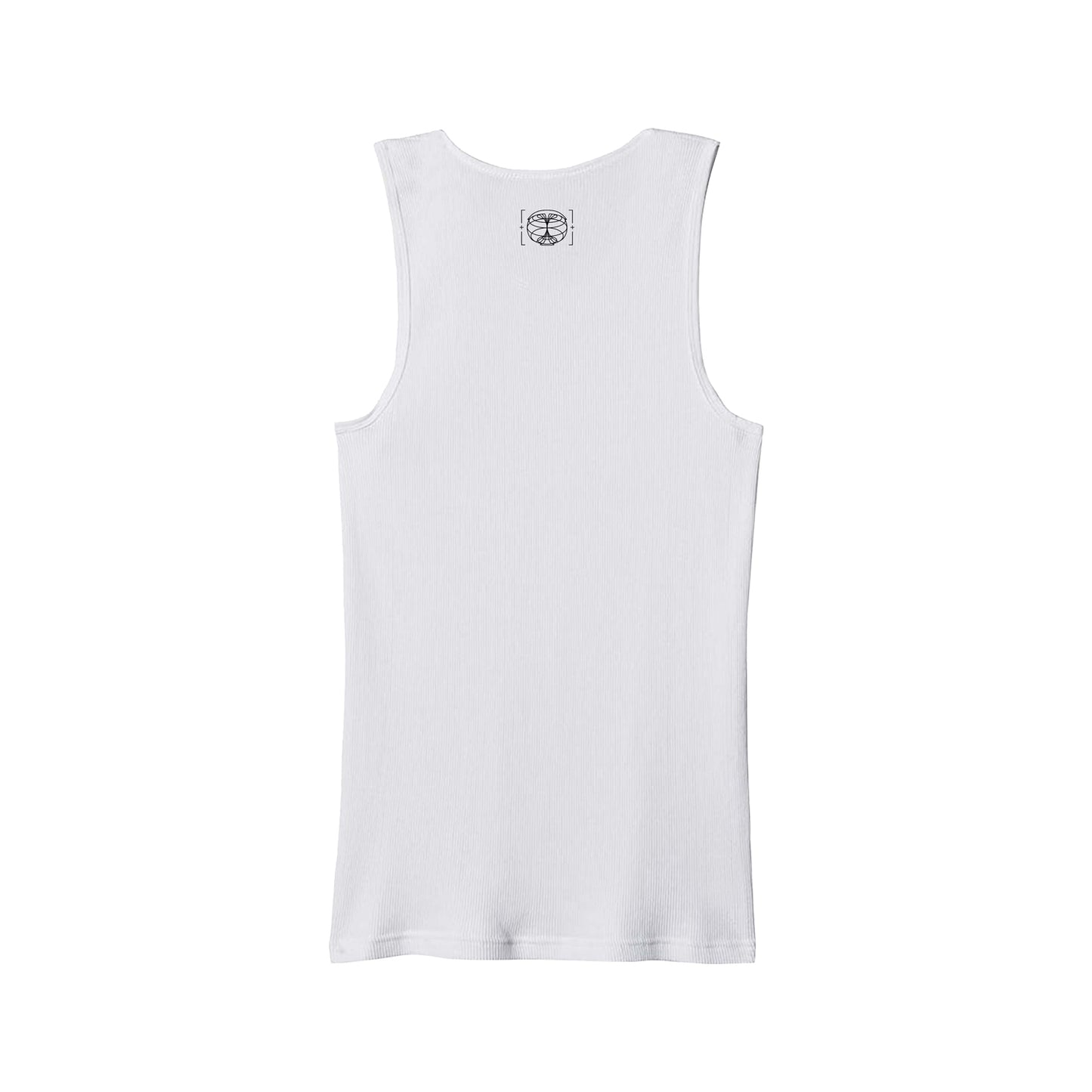 MATCH MY FREAK BOLD WHITE RIB TANK